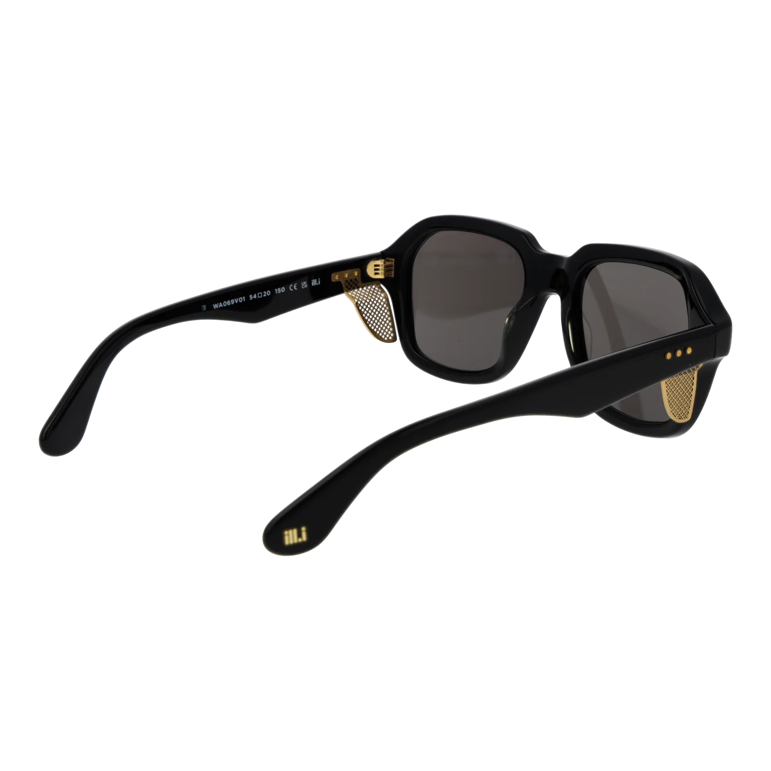 Ill.i by Will.i.am Square sunglasses, Acetate frame, Ill.i by Will.i.am Sunglasses WA069V01S 01S 54 – Burghley & Co (Image 3)