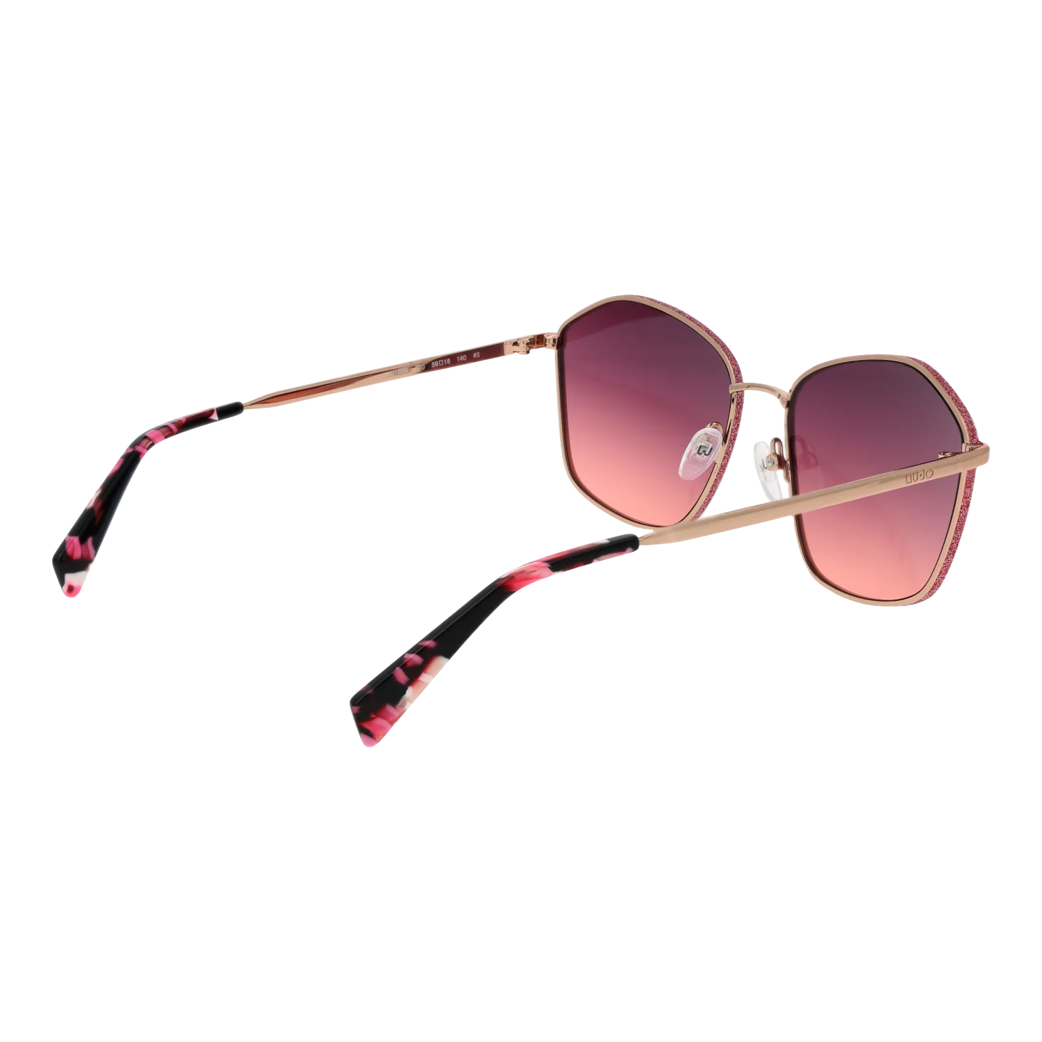 Liu Jo sunglasses in  and , Metal frame, Liu Jo Sunglasses LJ157S 770 59 – Burghley & Co (Image 3)
