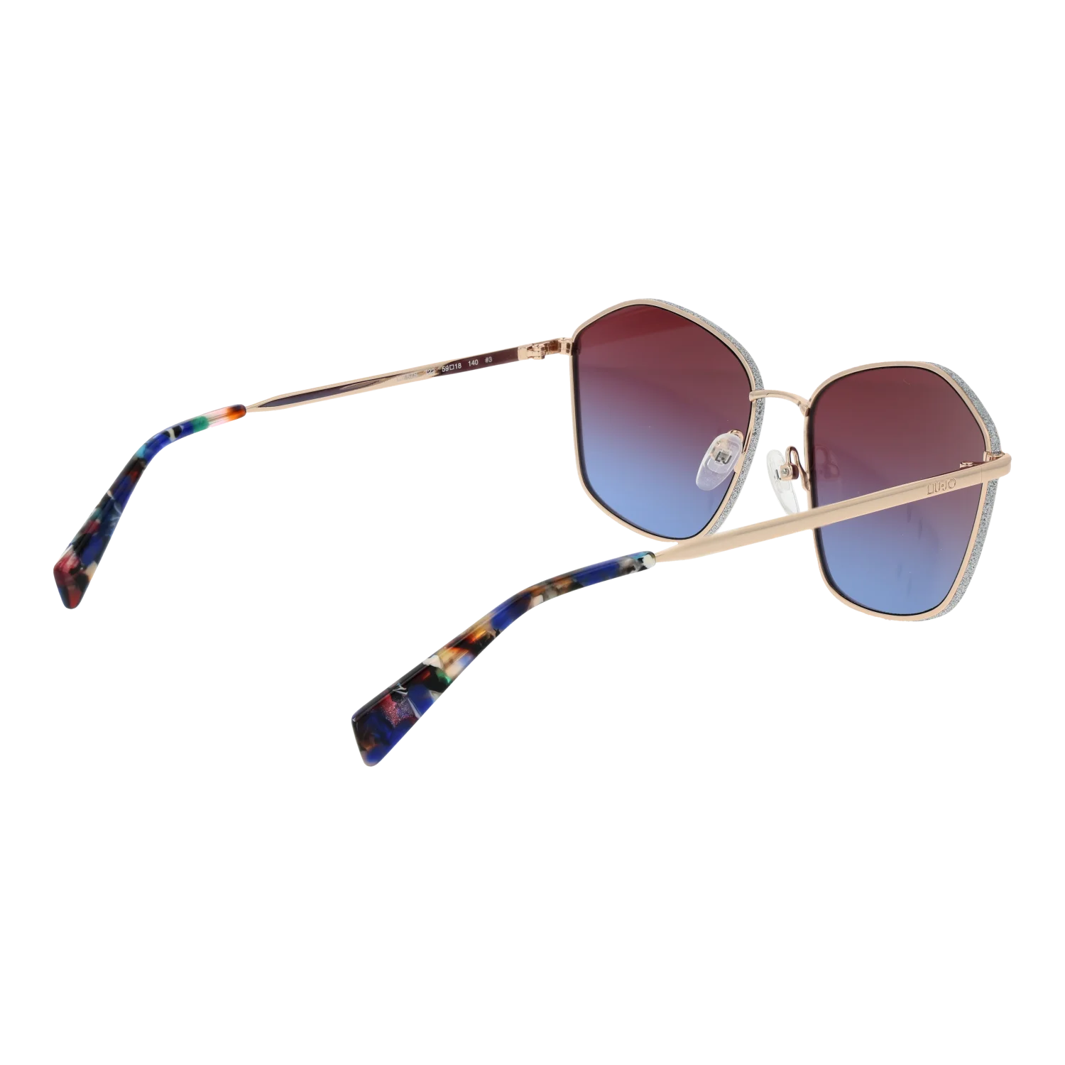 Liu Jo sunglasses, Metal frame, Liu Jo Sunglasses LJ157S 722 59 – Burghley & Co (Image 3)