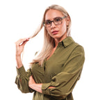 Fila glasses in Yellow with Plastic frame, model Fila Optical Frames VF8958 54744M, from Burghley & Co – Luxury eyewear UK