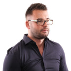 Fila glasses in Yellow with Plastic frame, model Fila Optical Frames VF8958 54744M, from Burghley & Co – Luxury eyewear UK