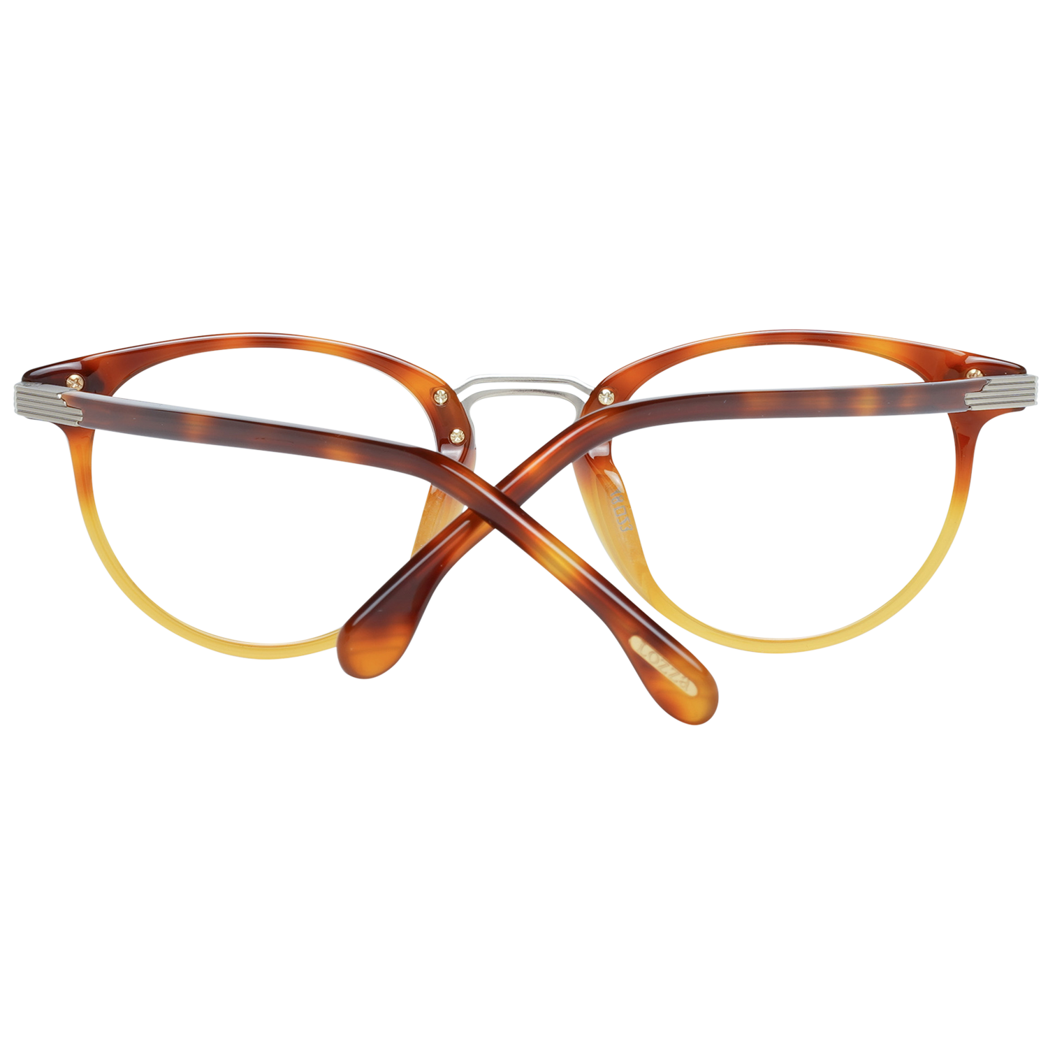 Lozza glasses in Brown with Metal frame, model Lozza Optical Frames VL4098 480Z40, from Burghley & Co – Luxury eyewear UK