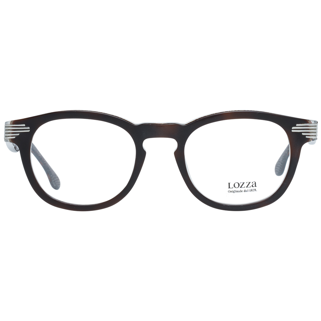 Lozza glasses in Brown with Plastic frame, model Lozza Optical Frames VL4104 480APB, from Burghley & Co – Luxury eyewear UK