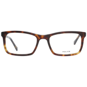 Police Rectangle glasses in Brown with Plastic frame, model Police Optical Frames VPL262N5204AP, from Burghley & Co – Luxury eyewear UK