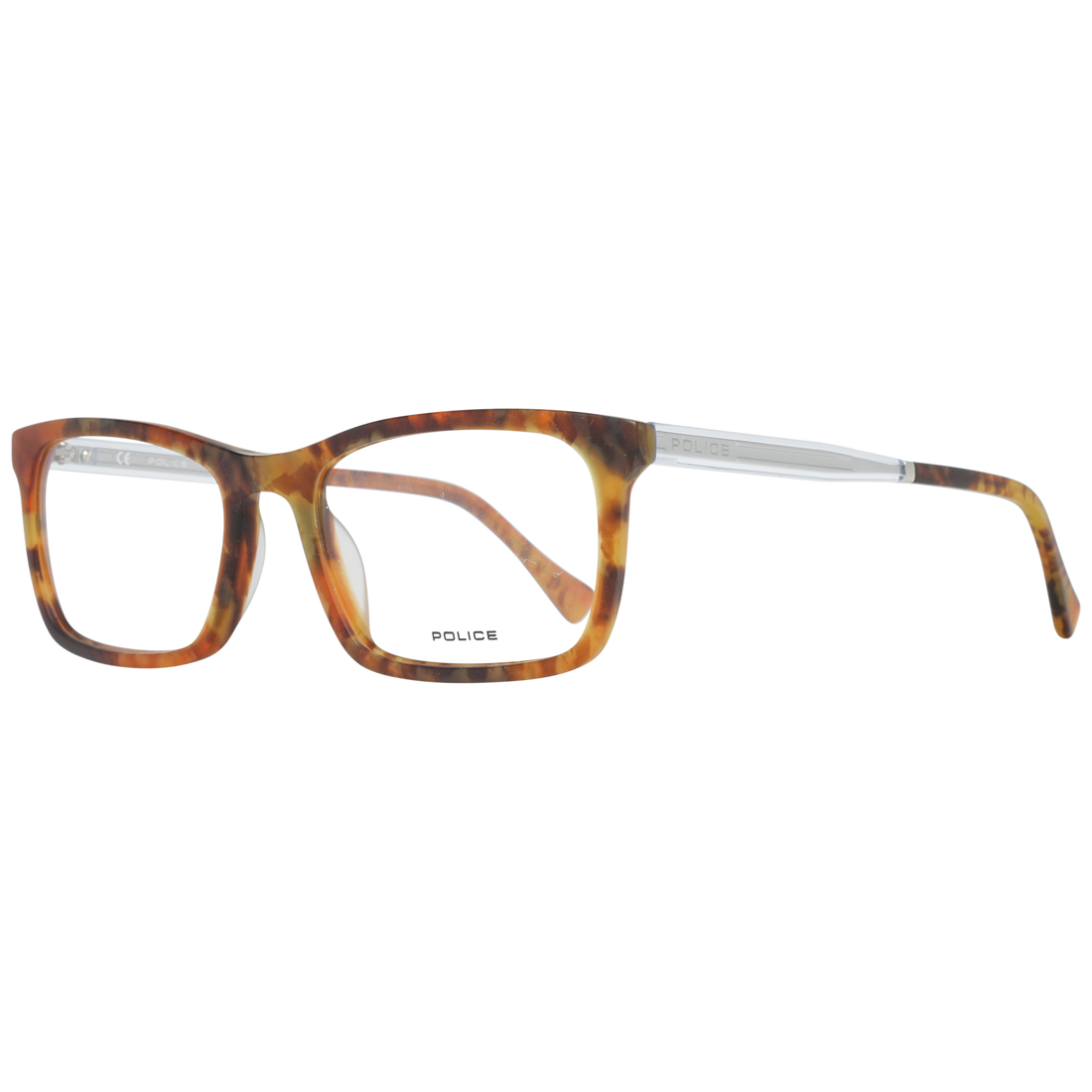 Police glasses in Brown with Plastic frame, model Police Optical Frames VPL262N54763M, from Burghley & Co – Luxury eyewear UK