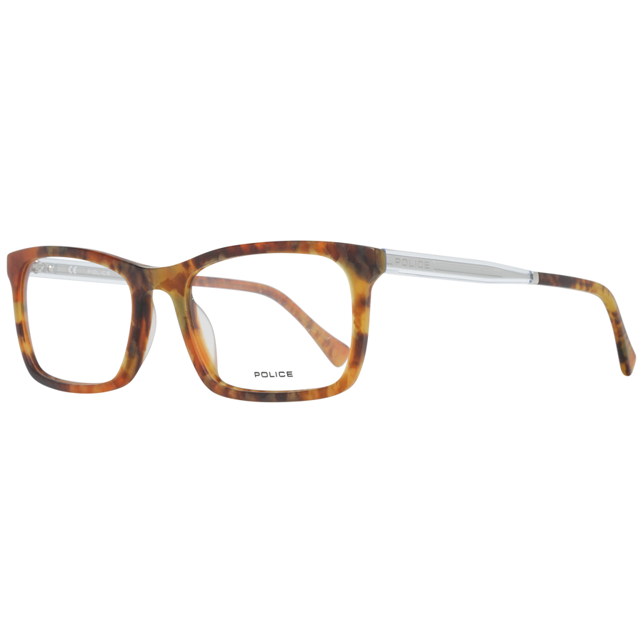 Police glasses in Brown with Plastic frame, model Police Optical Frames VPL262N54763M, from Burghley & Co – Luxury eyewear UK