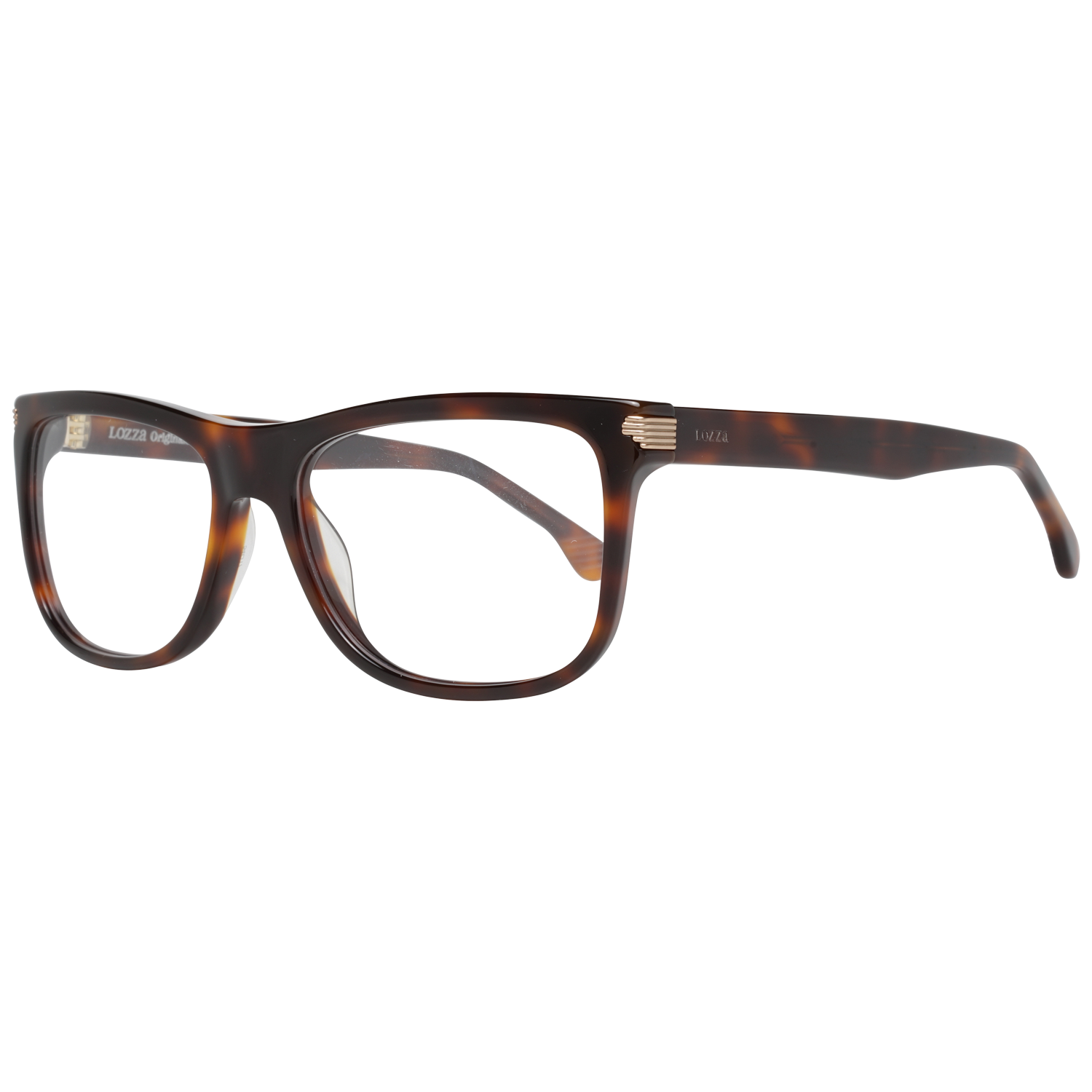 Lozza glasses in Brown with Plastic frame, model Lozza Optical Frames VL4122 5409AJ, from Burghley & Co – Luxury eyewear UK