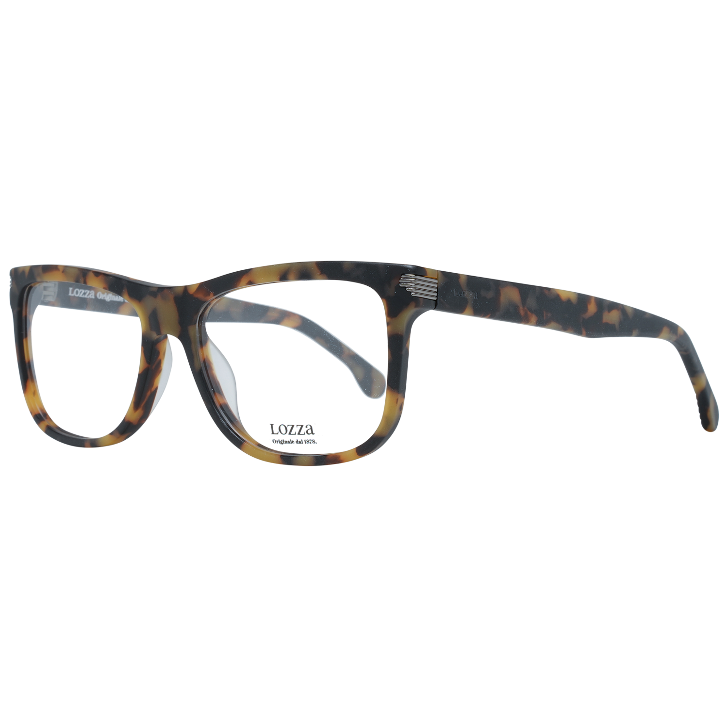 Lozza glasses in Brown with Plastic frame, model Lozza Optical Frames VL4122 54960M, from Burghley & Co – Luxury eyewear UK