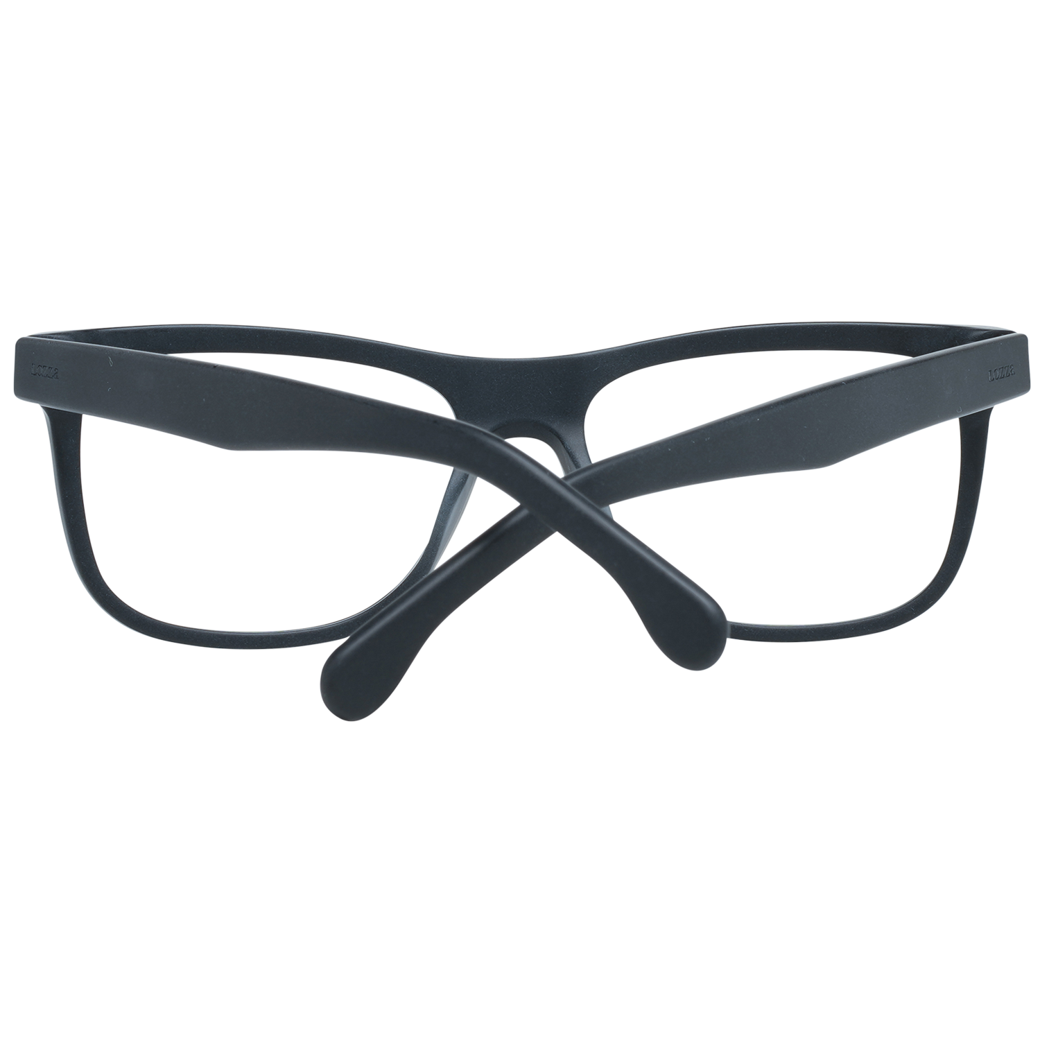 Lozza Round glasses in Black with Plastic frame, model Lozza Optical Frames VL4122 54BLKM, from Burghley & Co – Luxury eyewear UK