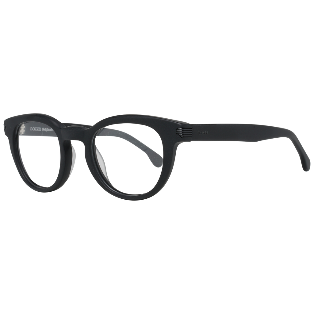 Lozza glasses in Black with Plastic frame, model Lozza Optical Frames VL4123 45BLKM, from Burghley & Co – Luxury eyewear UK