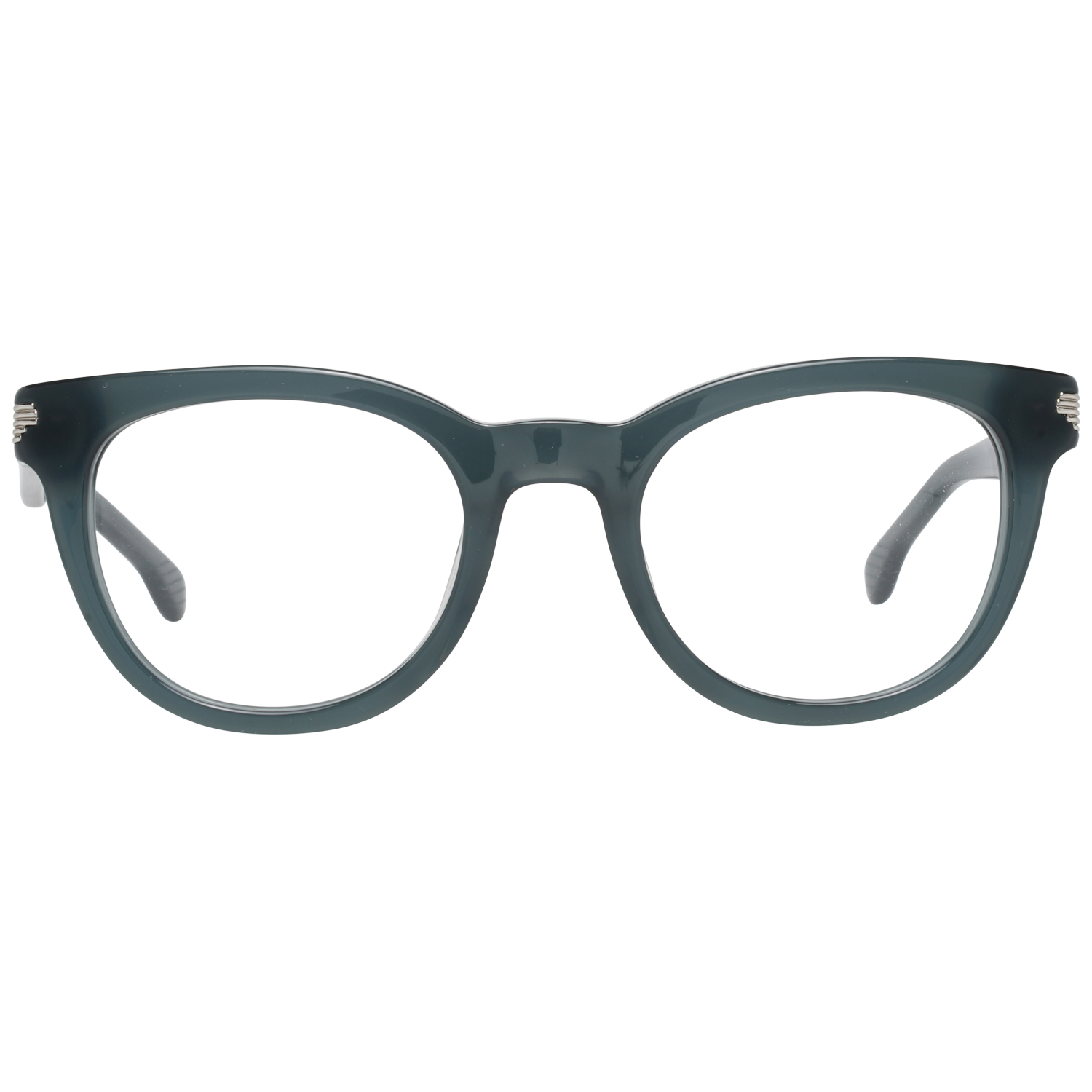 Lozza Round glasses in Green with Plastic frame, model Lozza Optical Frames VL4124 470T92, from Burghley & Co – Luxury eyewear UK