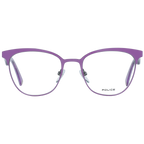 Police glasses in Purple with Metal frame, model Police Optical Frames VPL417 5108PP, from Burghley & Co – Luxury eyewear UK