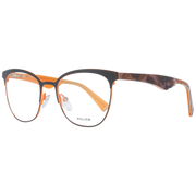 Police glasses in Brown with Plastic frame, model Police Optical Frames PL417 510SCB, from Burghley & Co – Luxury eyewear UK