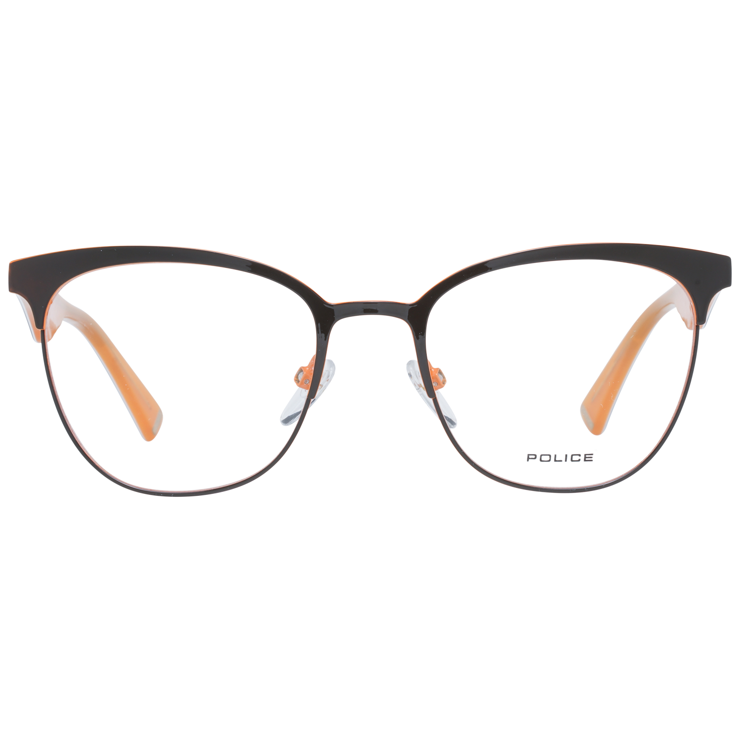Police glasses in Brown with Plastic frame, model Police Optical Frames PL417 510SCB, from Burghley & Co – Luxury eyewear UK