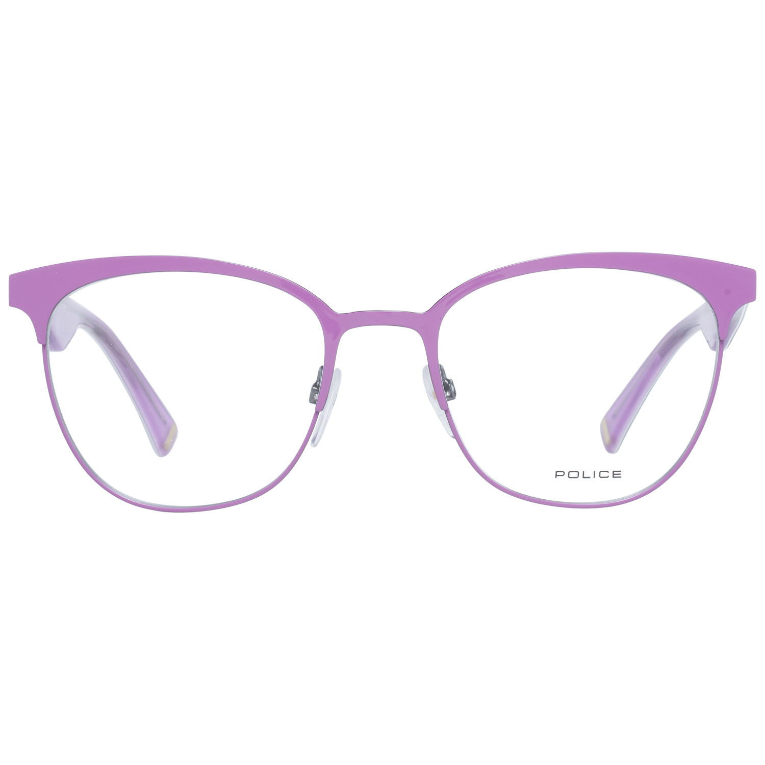 Police glasses in Purple with Plastic frame, model Police Optical Frames PL417M 5108PP, from Burghley & Co – Luxury eyewear UK
