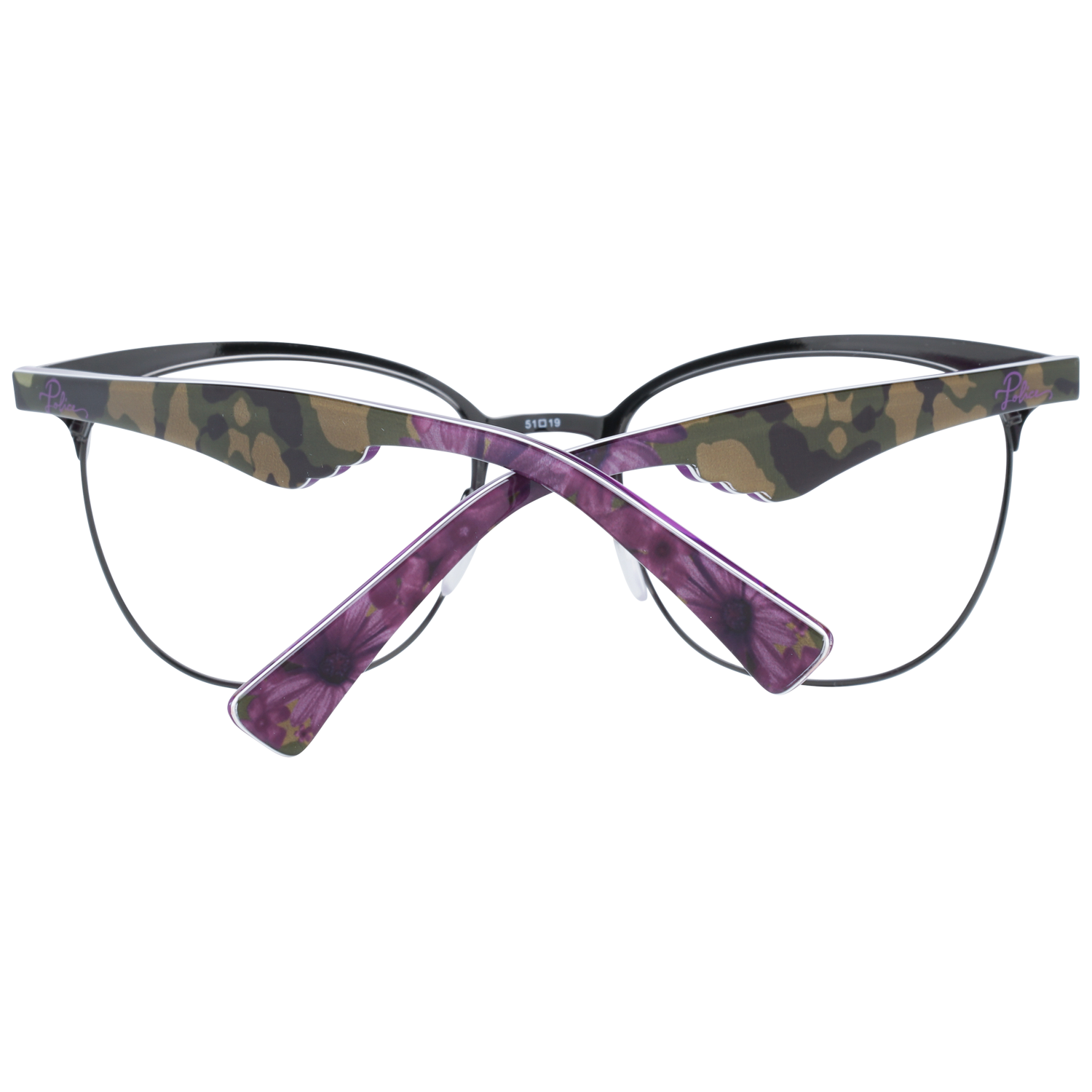 Police glasses in Purple with Plastic frame, model Police Optical Frames PL417M 5108PP, from Burghley & Co – Luxury eyewear UK