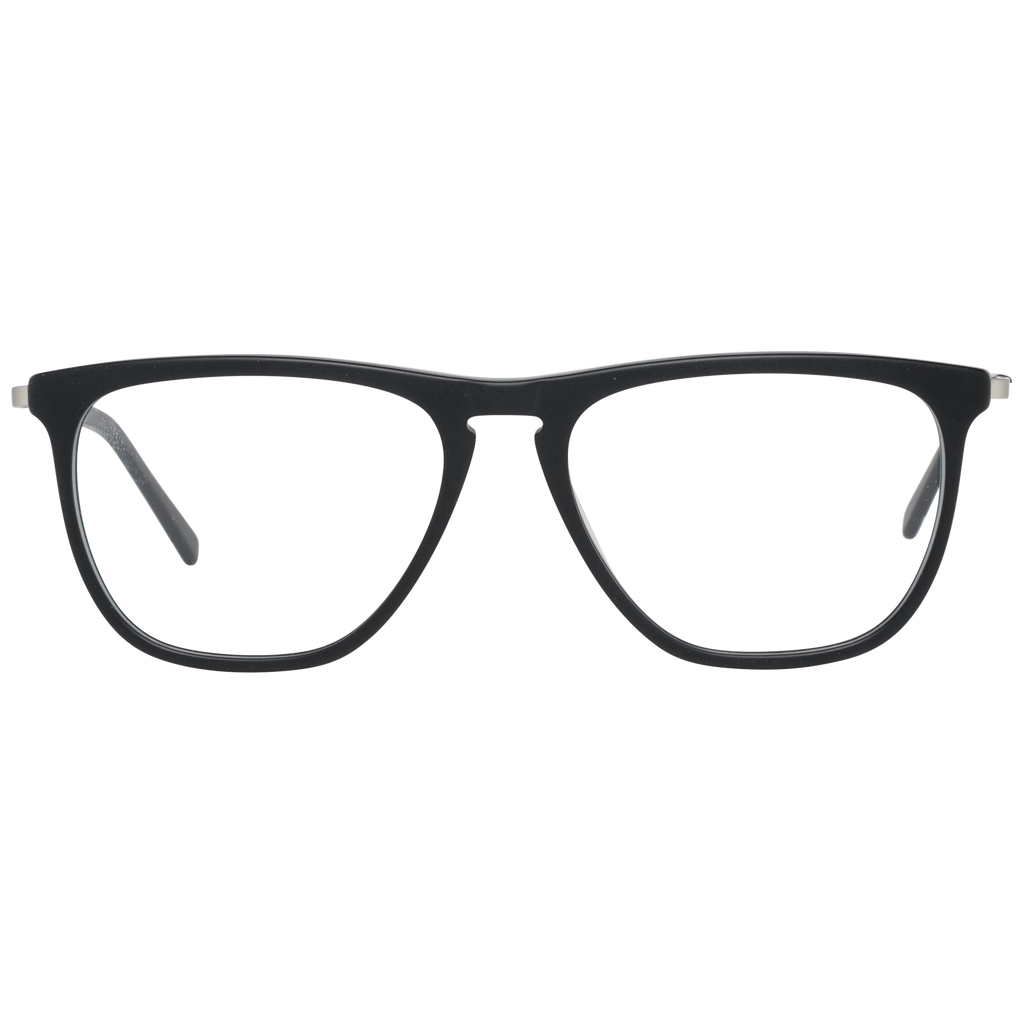Sting Square glasses in Black with Metal frame, model Sting Optical Frames VST066 529WRM, from Burghley & Co – Luxury eyewear UK