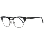 Lozza Round glasses in Black with Plastic frame, model Lozza Optical Frames VL4142 500BLK, from Burghley & Co – Luxury eyewear UK