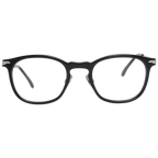 Lozza Round glasses in Black with Metal frame, model Lozza Optical Frames VL4143 500BLK, from Burghley & Co – Luxury eyewear UK