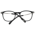 Lozza Round glasses in Black with Metal frame, model Lozza Optical Frames VL4143 500BLK, from Burghley & Co – Luxury eyewear UK
