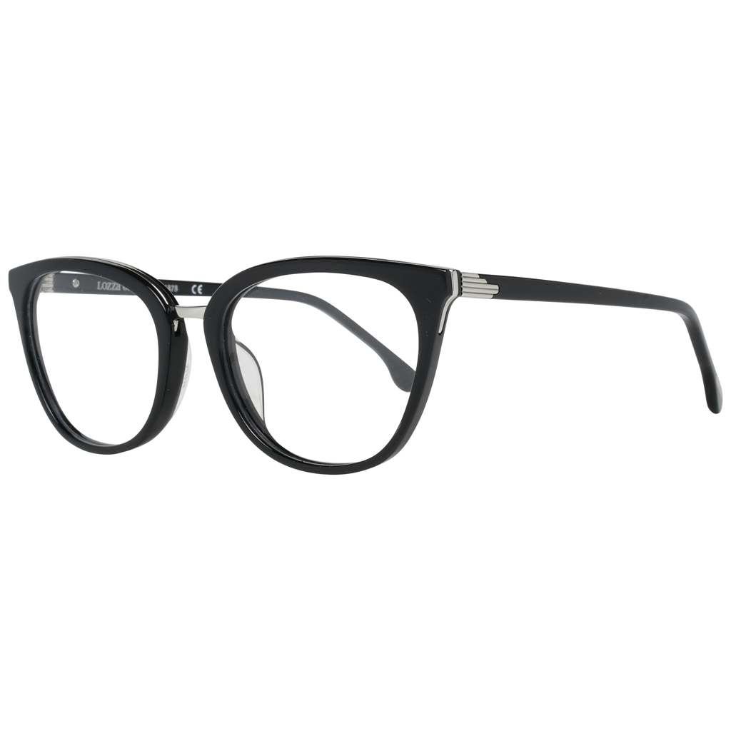 Lozza glasses in Black with Plastic frame, model Lozza Optical Frames VL4146 520BLK, from Burghley & Co – Luxury eyewear UK