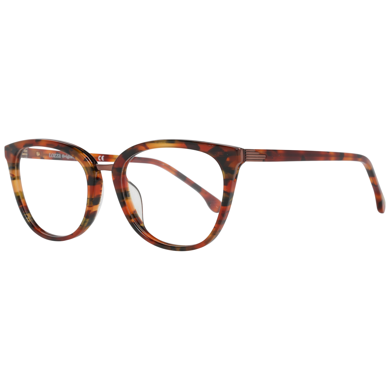 Lozza glasses in Multicolor with Metal frame, model Lozza Optical Frames VL4146 520L95, from Burghley & Co – Luxury eyewear UK