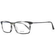 Police glasses in Grey with Metal frame, model Police Optical Frames PL473 524ATM, from Burghley & Co – Luxury eyewear UK