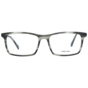 Police glasses in Grey with Metal frame, model Police Optical Frames PL473 524ATM, from Burghley & Co – Luxury eyewear UK