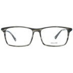 Police glasses in Grey with Metal frame, model Police Optical Frames VPL473 544ATM, from Burghley & Co – Luxury eyewear UK