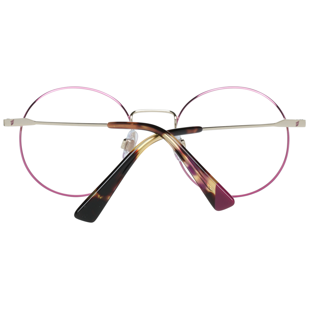 Web Round glasses in Pink with Metal frame, model Web Optical Frames WE5274 4932A, from Burghley & Co – Luxury eyewear UK