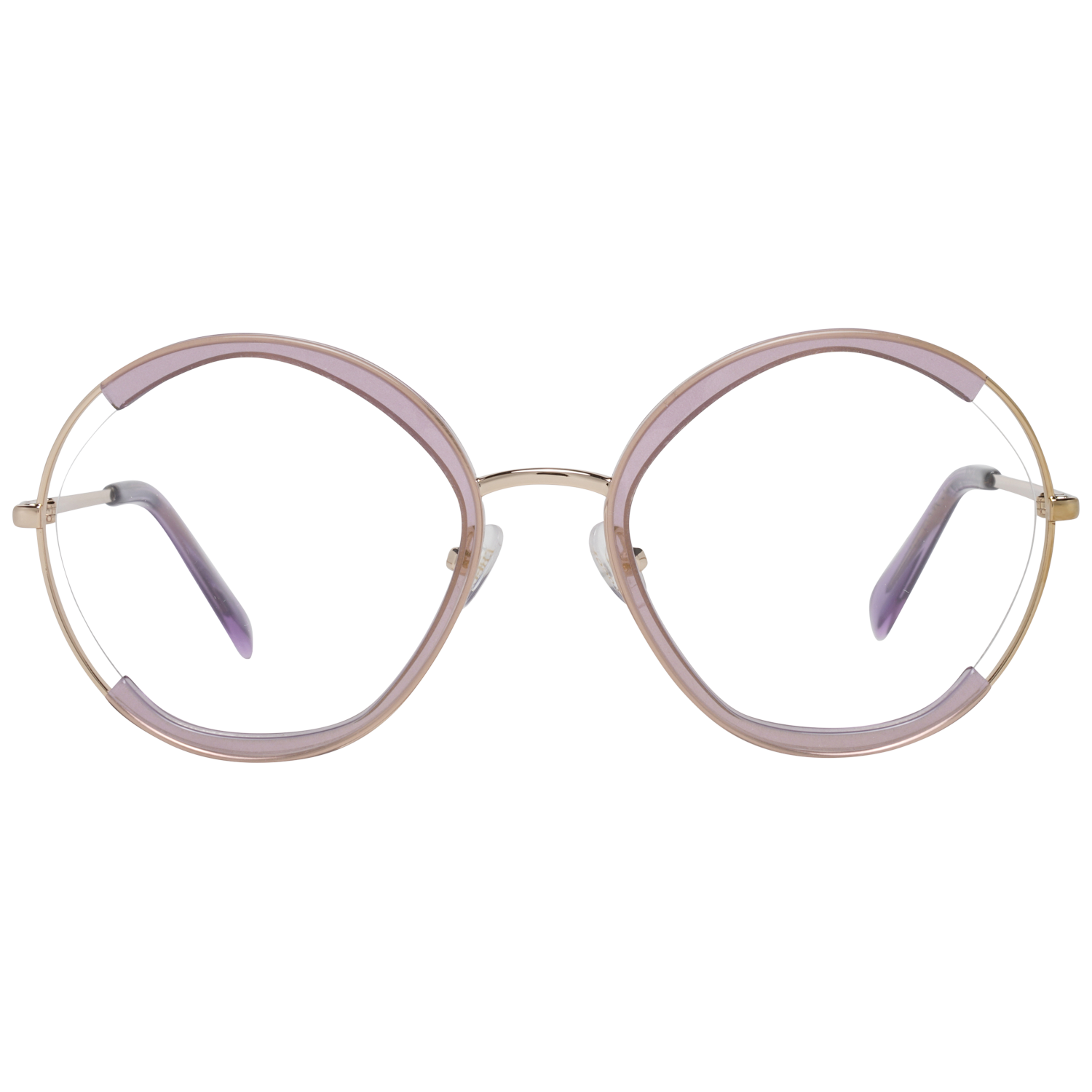 Pucci Round glasses in Purple with Metal frame, model Pucci Optical Frames EP5089 083 54, from Burghley & Co – Luxury eyewear UK