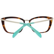 Pucci Rectangle glasses in Brown with Metal frame, model Pucci Optical Frames EP5093 052 54, from Burghley & Co – Luxury eyewear UK