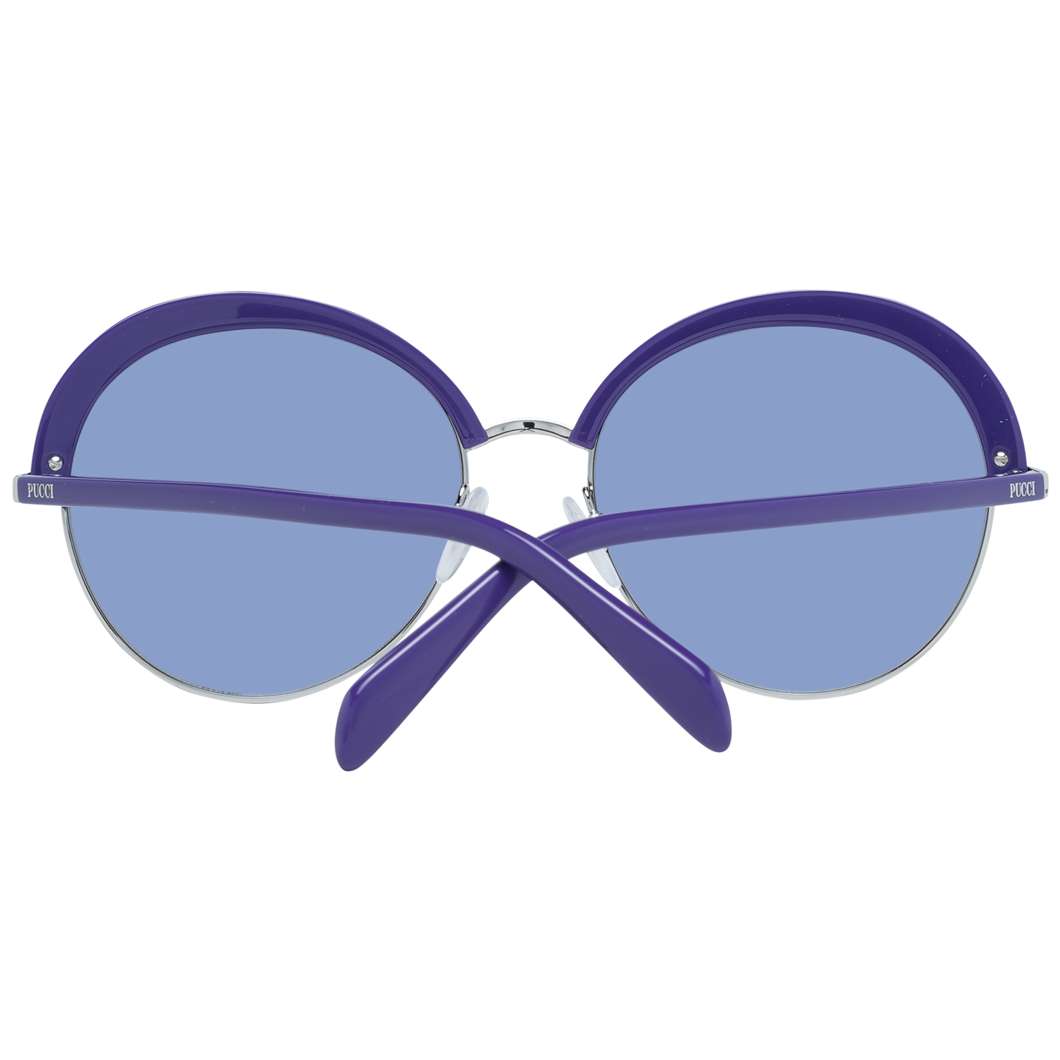 Pucci Oval sunglasses in Purple with Metal frame, model Pucci Sunglasses EP0102 92W 57, from Burghley & Co – Luxury eyewear UK