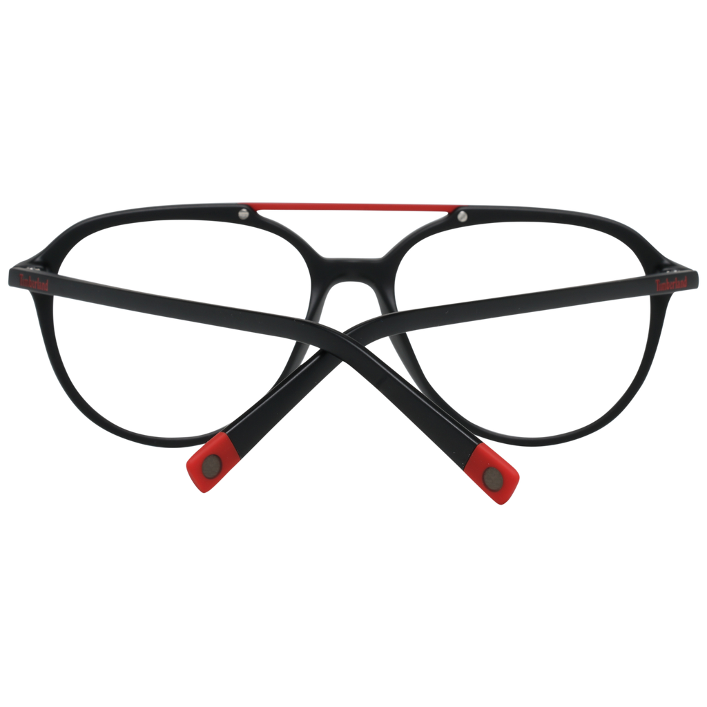 Timberland Aviator glasses in Black with Plastic frame, model Timberland Optical Frames TB1618 54002, from Burghley & Co – Luxury eyewear UK