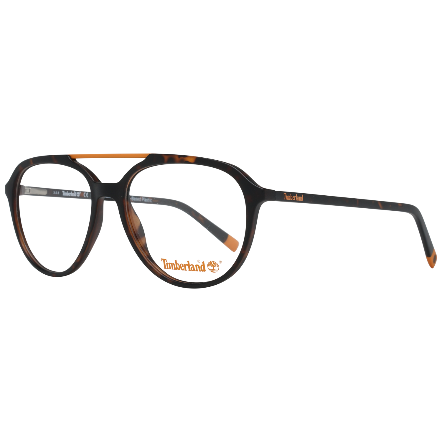 Timberland Aviator glasses in Brown with Plastic frame, model Timberland Optical Frames TB1618 54052, from Burghley & Co – Luxury eyewear UK