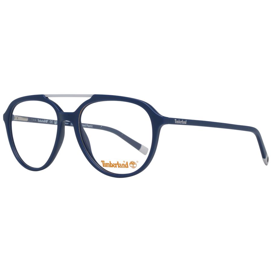 Timberland Aviator glasses in Blue with Plastic frame, model Timberland Optical Frames TB1618 54091, from Burghley & Co – Luxury eyewear UK