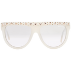 Marciano by Guess Round sunglasses in White with Plastic frame, model Marciano by Guess Sunglasses GM0795 5625F, from Burghley & Co – Luxury eyewear UK