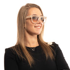 Marciano by Guess Round sunglasses in White with Plastic frame, model Marciano by Guess Sunglasses GM0795 5625F, from Burghley & Co – Luxury eyewear UK