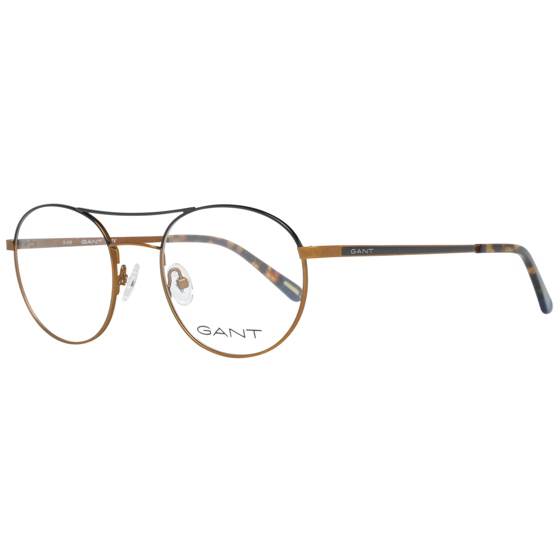 Gant Aviator glasses in Brown with Metal frame, model Gant Optical Frames GA3182 51047, from Burghley & Co – Luxury eyewear UK
