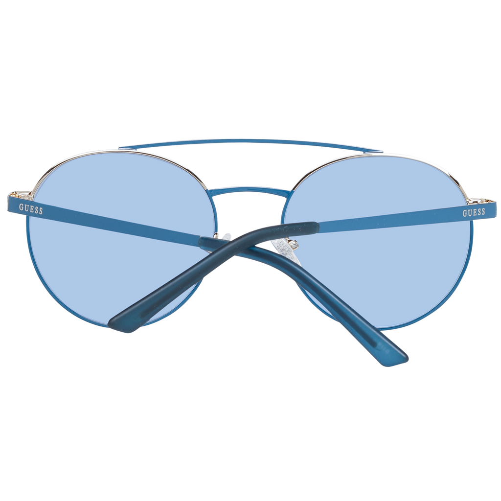 Guess Aviator sunglasses in Blue with Metal frame, model Guess Sunglasses GU3047 84X 53, from Burghley & Co – Luxury eyewear UK