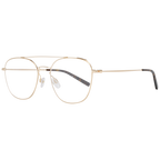 Bally Round glasses in Gold with Metal frame, model Bally Optical Frames BY5005-D 53030, from Burghley & Co – Luxury eyewear UK