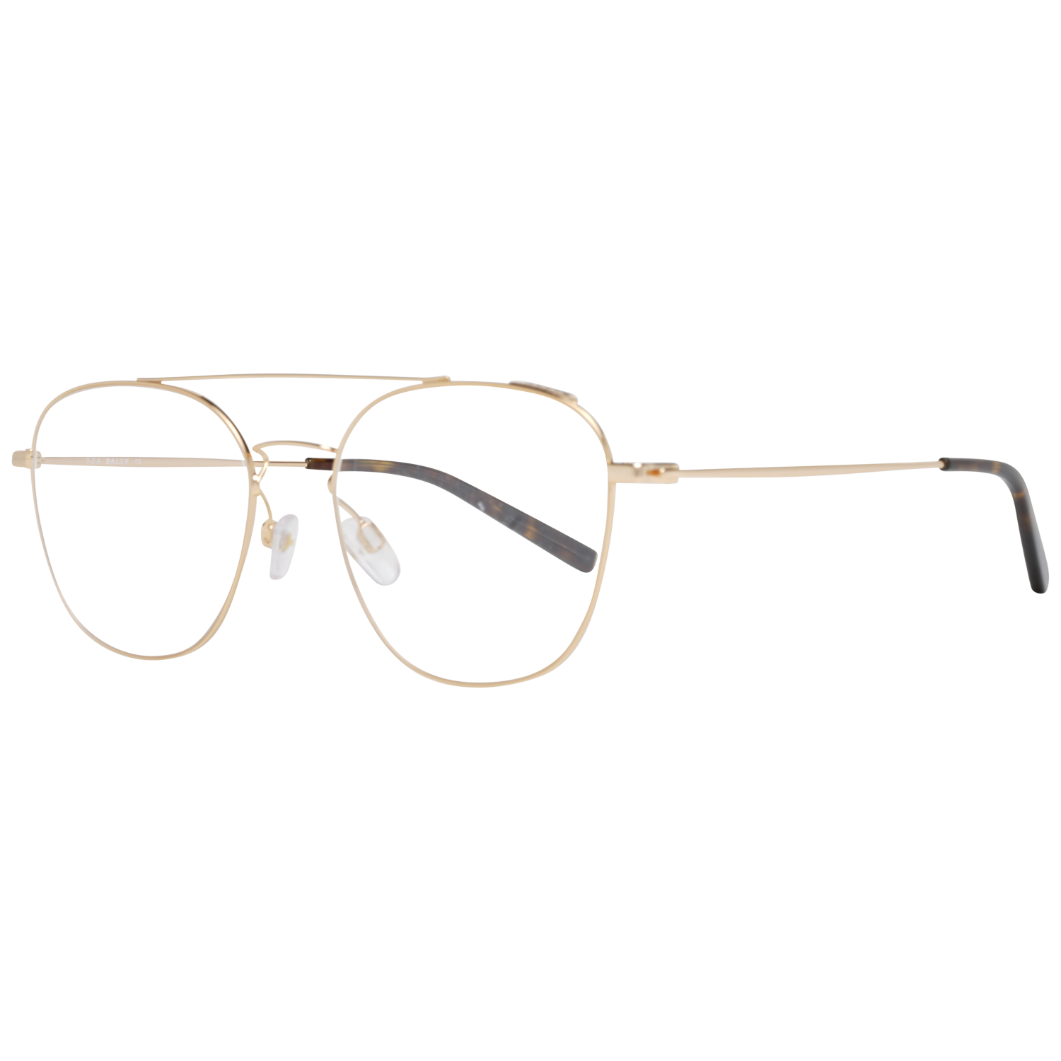 Bally Round glasses in Gold with Metal frame, model Bally Optical Frames BY5005-D 53030, from Burghley & Co – Luxury eyewear UK