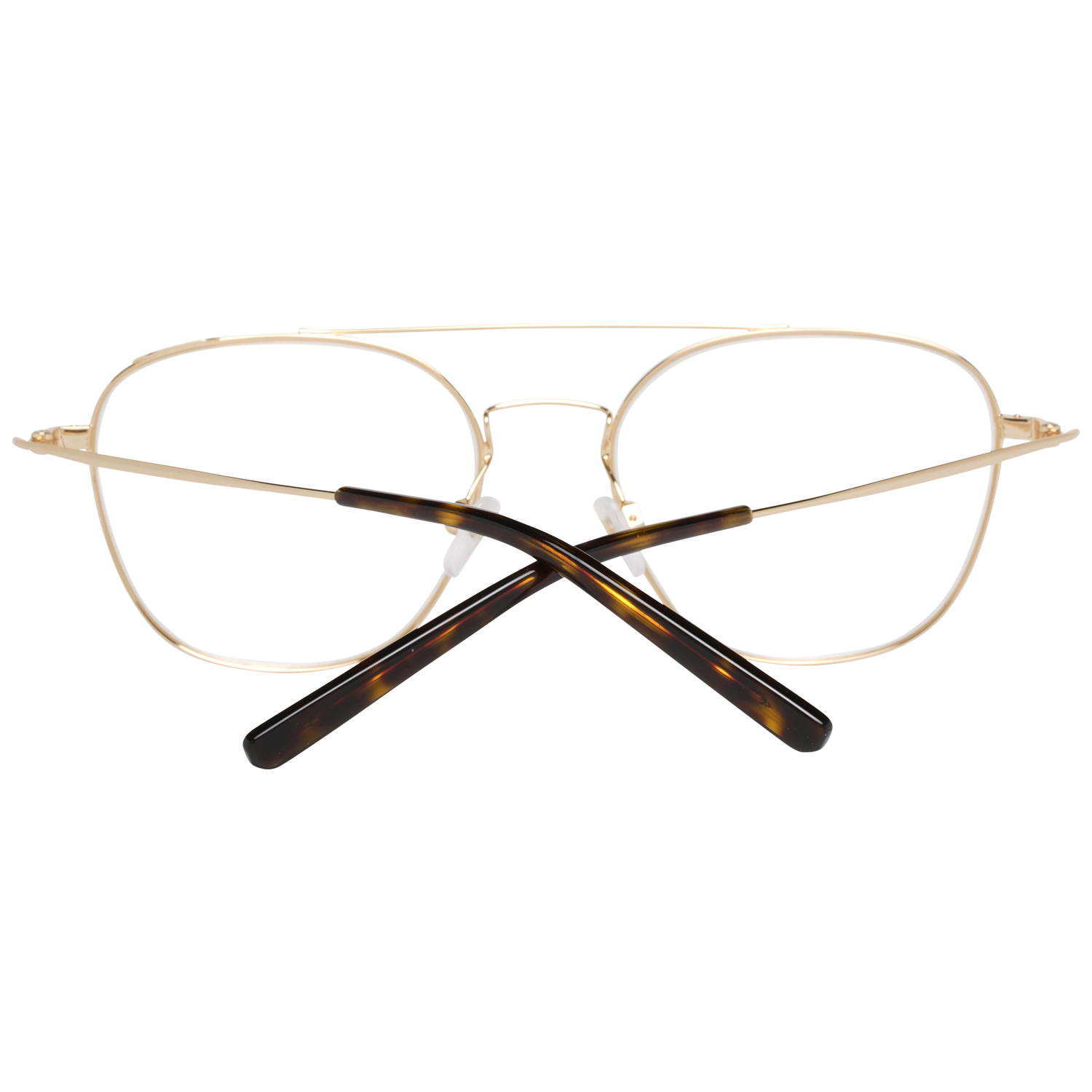 Bally Round glasses in Gold with Metal frame, model Bally Optical Frames BY5005-D 53030, from Burghley & Co – Luxury eyewear UK
