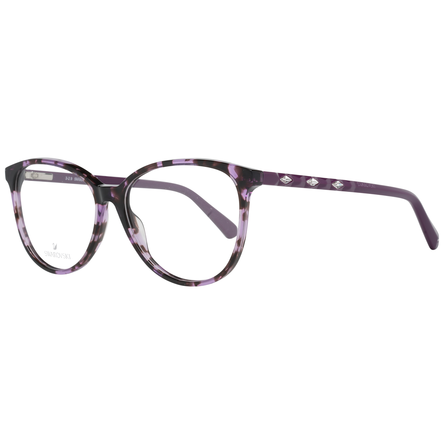 Swarovski glasses in Multicolor with Plastic frame, model Swarovski Optical Frames SK5301 54055, from Burghley & Co – Luxury eyewear UK