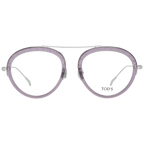 Tod's Round glasses in Silver and Purple with Metal frame, model Tod's Optical Frames TO5211 52072, from Burghley & Co – Luxury eyewear UK