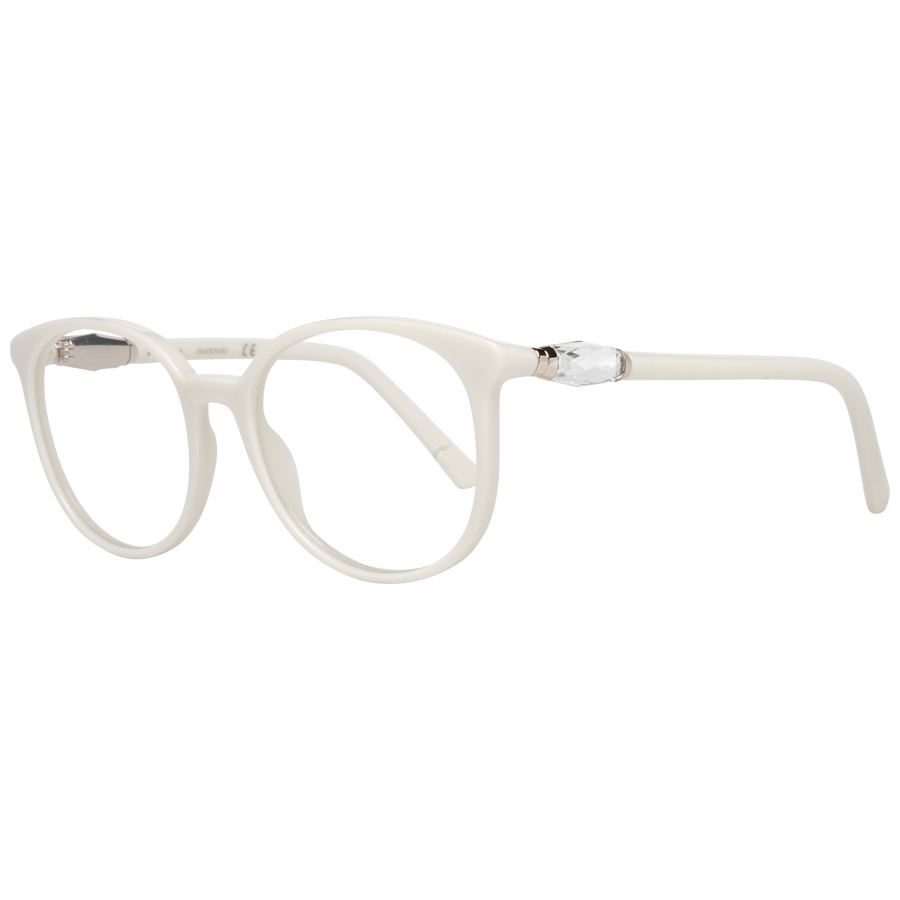 Swarovski glasses in White with Plastic frame, model Swarovski Optical Frames SK5310 52021, from Burghley & Co – Luxury eyewear UK