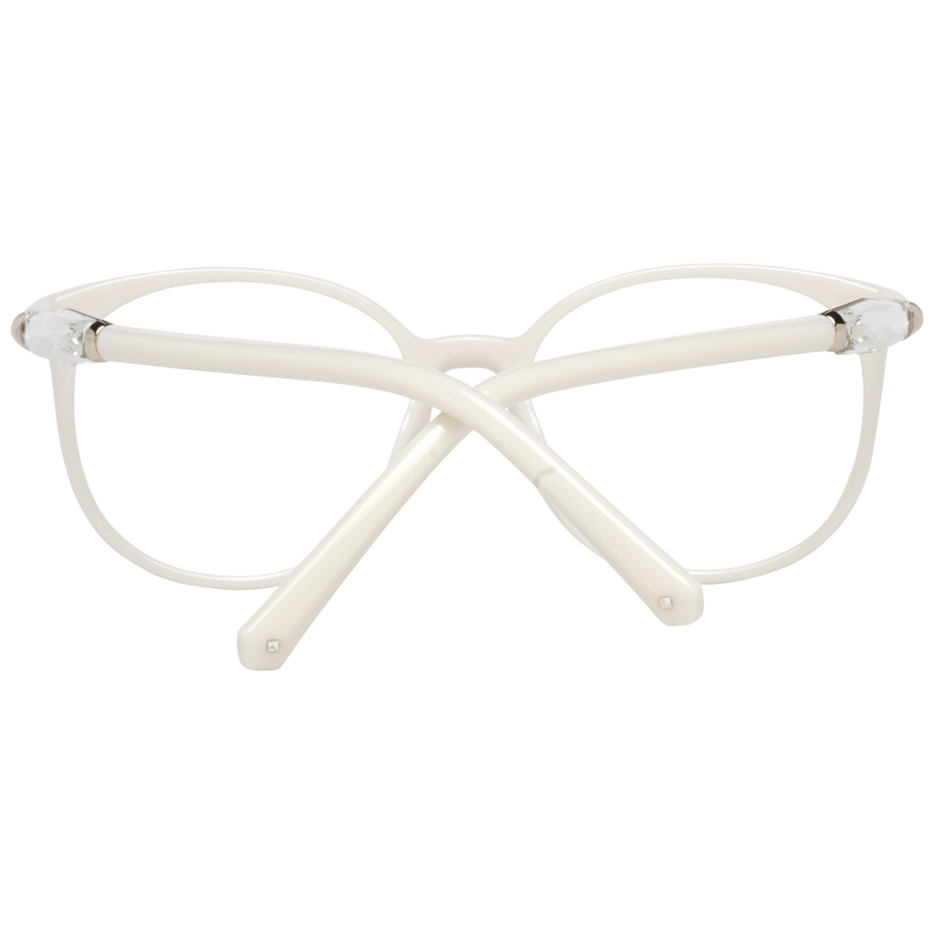 Swarovski glasses in White with Plastic frame, model Swarovski Optical Frames SK5310 52021, from Burghley & Co – Luxury eyewear UK