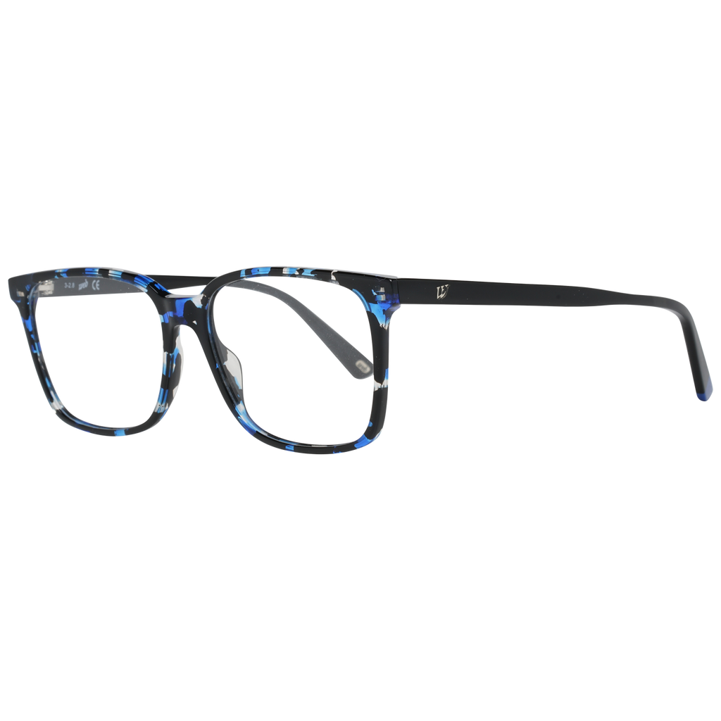Web Rectangle glasses in Blue with Plastic frame, model Web Optical Frames WE5292 5455A, from Burghley & Co – Luxury eyewear UK