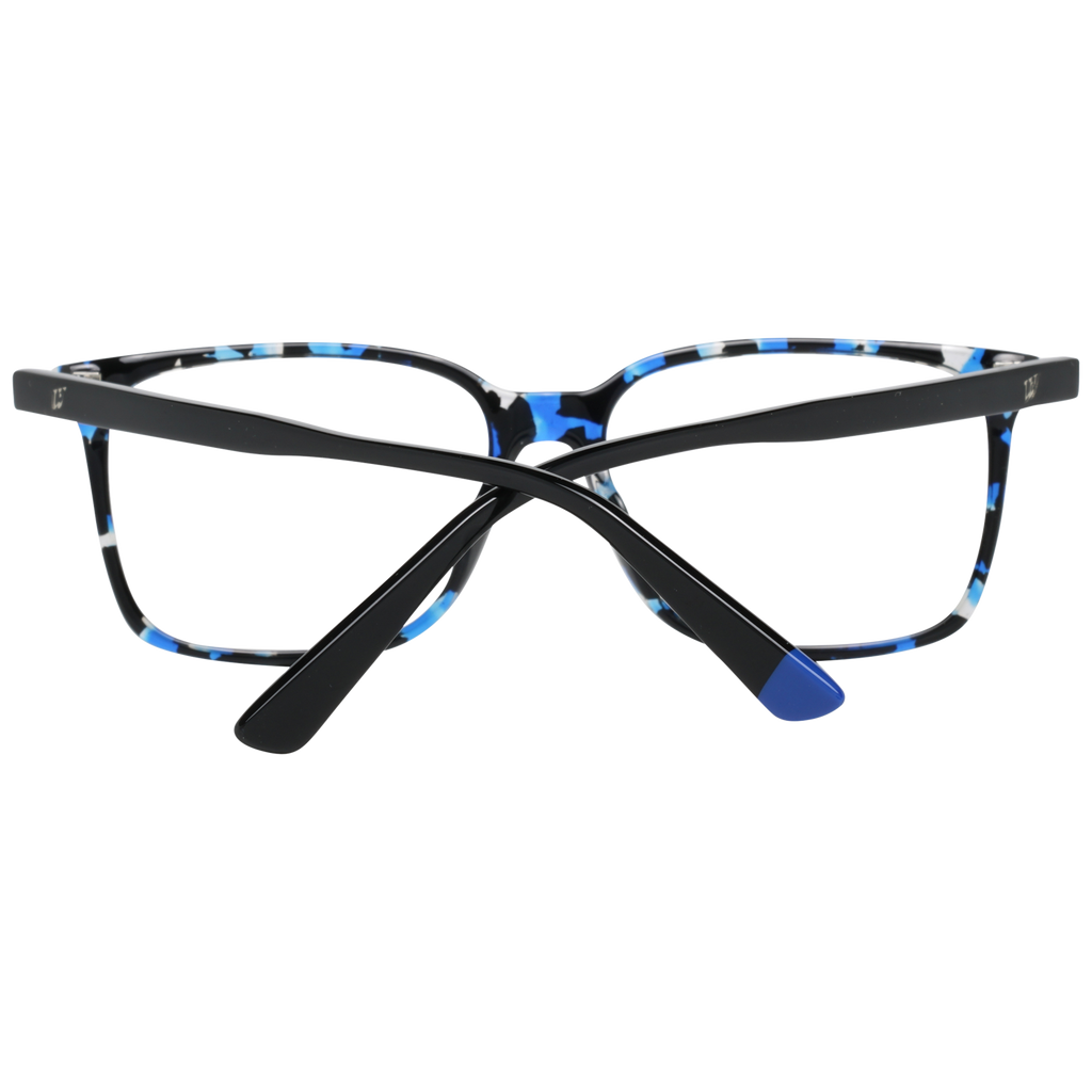 Web Rectangle glasses in Blue with Plastic frame, model Web Optical Frames WE5292 5455A, from Burghley & Co – Luxury eyewear UK