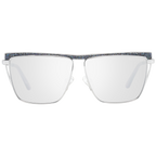 Marciano by Guess Rectangle sunglasses in Silver with Metal frame, model Marciano by Guess Sunglasses GM0797 5710Z, from Burghley & Co – Luxury eyewear UK